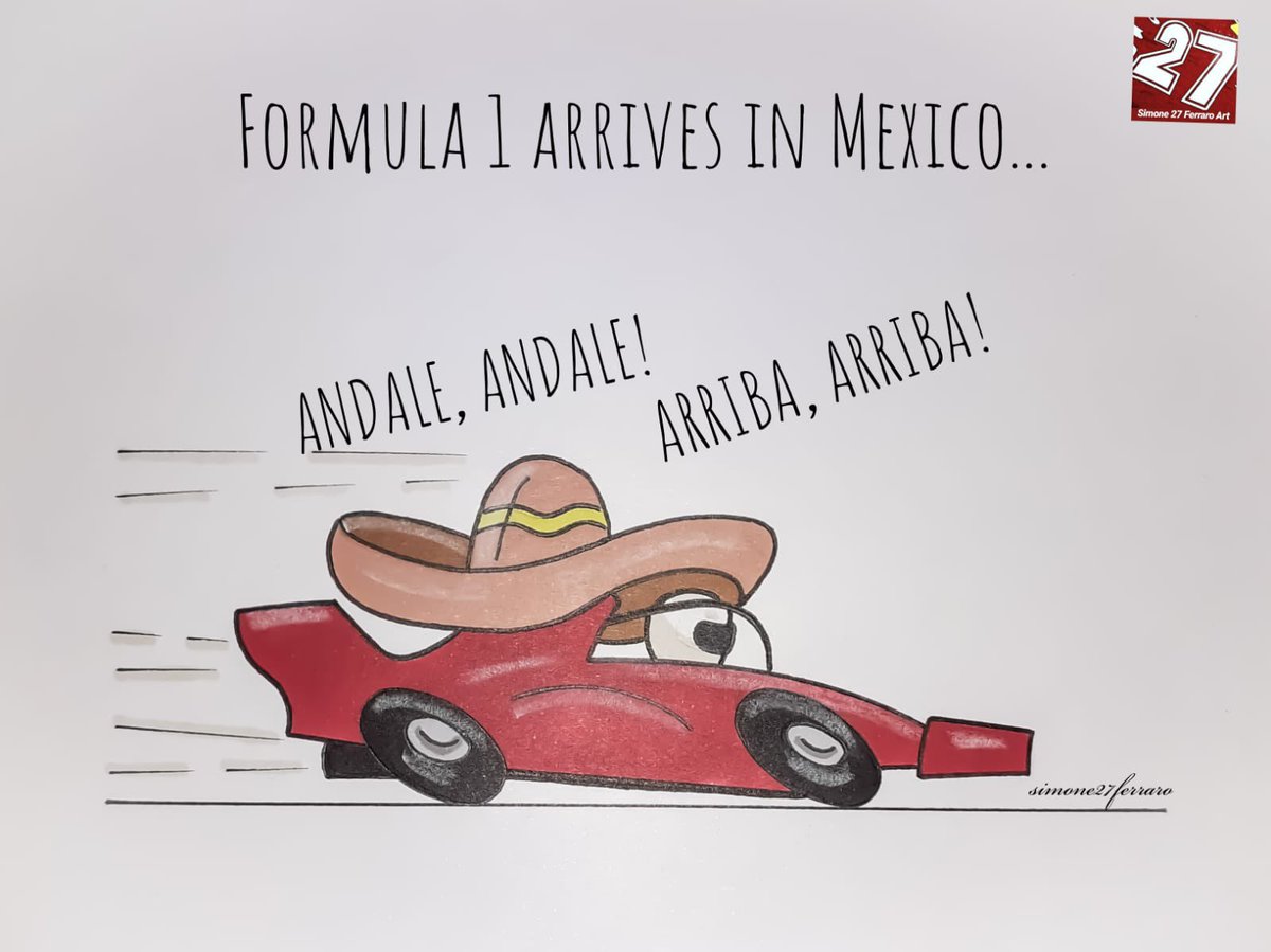 OsOfficialF1's tweet photo. #MexicoGP is just a few days ahead: itโs the perfect time for our #WhereWereWe! Scroll down to see this weekโs illustrations!
โFormula 1 arrives in Mexicoโฆโ https://t.co/c3SCGqWXhq
