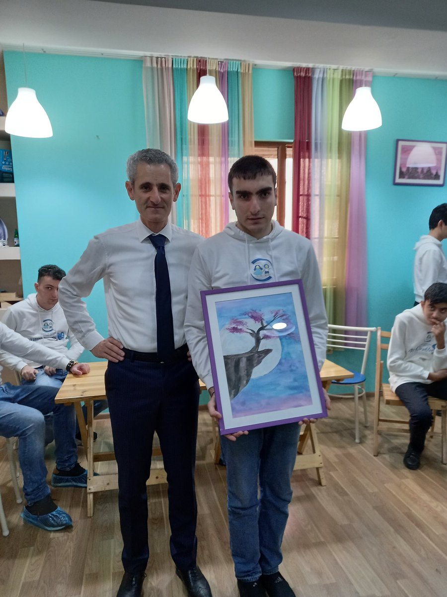 Yesterday I visited the Baku Centre for autistic children <a href="/birge_saglam/">Birgə və Sağlam  </a>.
I was really impressed by the dedication of Aytan Eynalova, the centre's director, and by the skills, warmth and kindness of the children. We decided to engage in several forms of active cooperation.