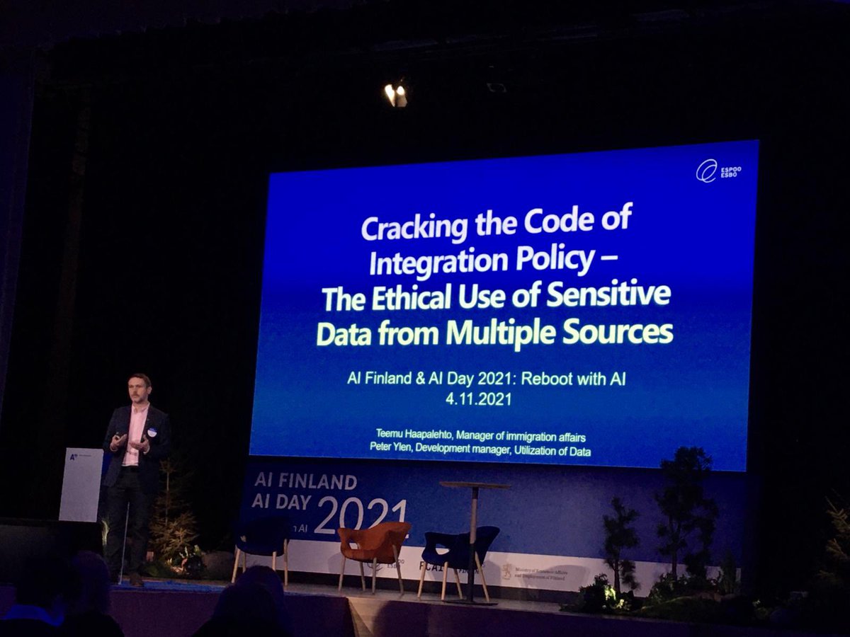 It’s a wrap! Thank you so much all of you joining #AIFinland2021 #AIDay2021 from around the world. A day full of knowledge and open conversation on AI, impact and co-operation.