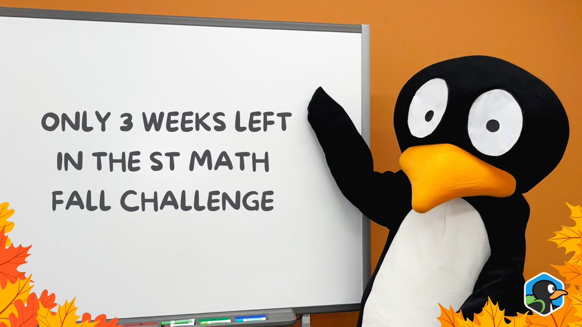 MINDEduOrg's tweet image. 🍂 JiJi is so proud of everyone&apos;s hard work! The #STMathFallChallenge ends November 30th, so keep sending us your screenshots! 

Keep it up, JiJi Fans! 🙌
