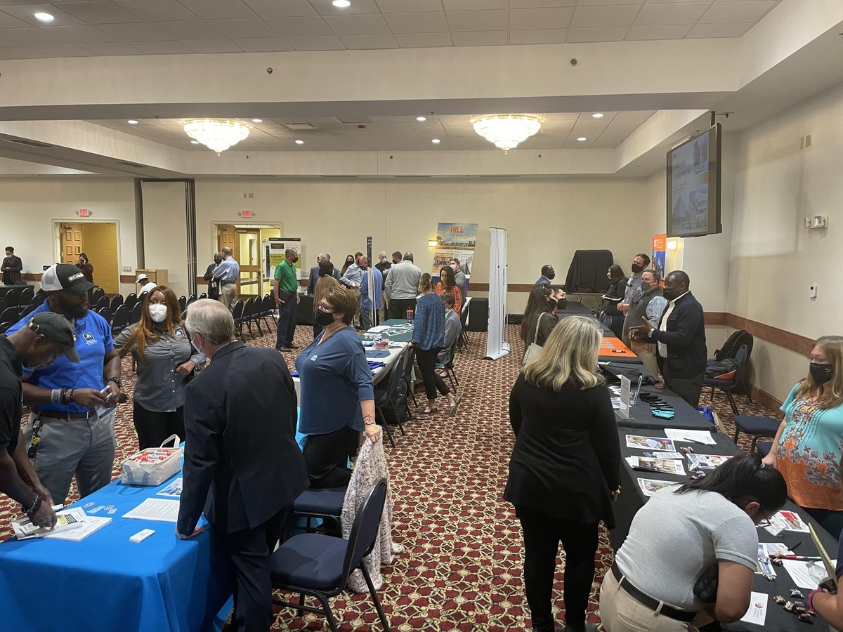 M. B. Kahn was excited to be part of this Construction Community Engagement Fair yesterday, hosted by Brownstone Construction Group that allowed us to share opportunities for local Small, Woman-Owned, and Minority Business Enterprises in the Low Country. #mbkahn #buildingmore