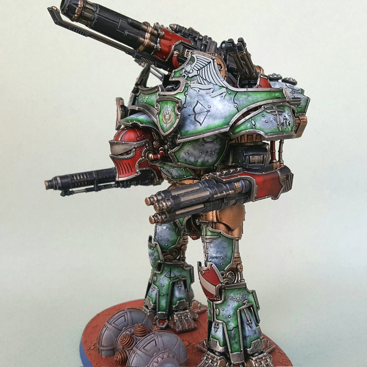eltorrminator's tweet photo. Details of the finished Warbringer Nemesis Titan: https://t.co/LoDNkfCfde
