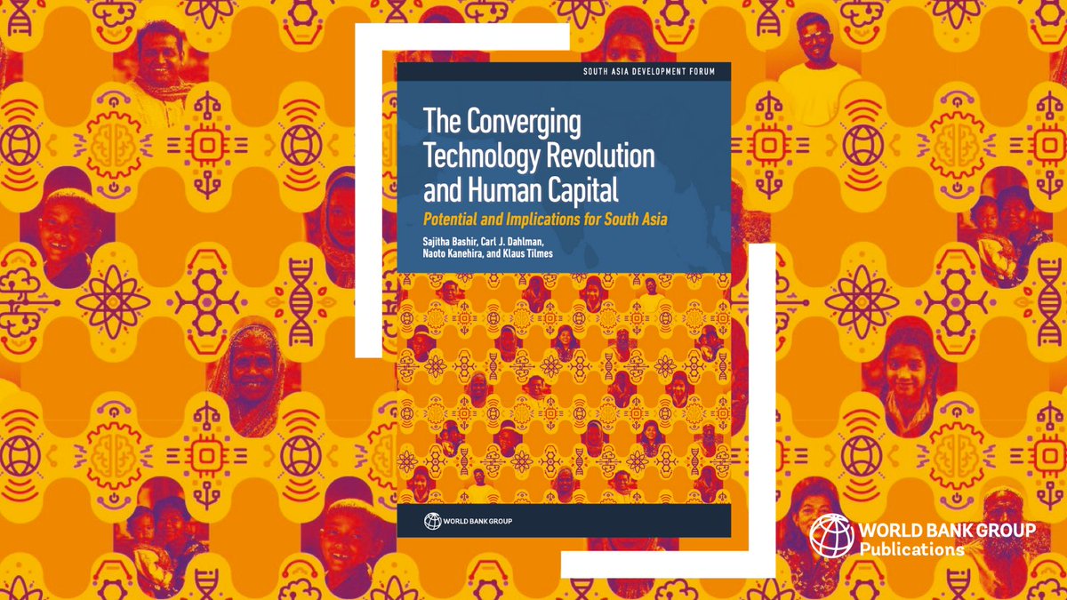 WBG_Digital's tweet photo. This book offers a comprehensive agenda for #SouthAsia to exploit opportunities offered by #ConvergingTechnologies while minimizing the risks to vulnerable populations. It also proposes strategies for building public sector capacity.
👉https://t.co/rAhh6UoB22 https://t.co/NilEqkixDD