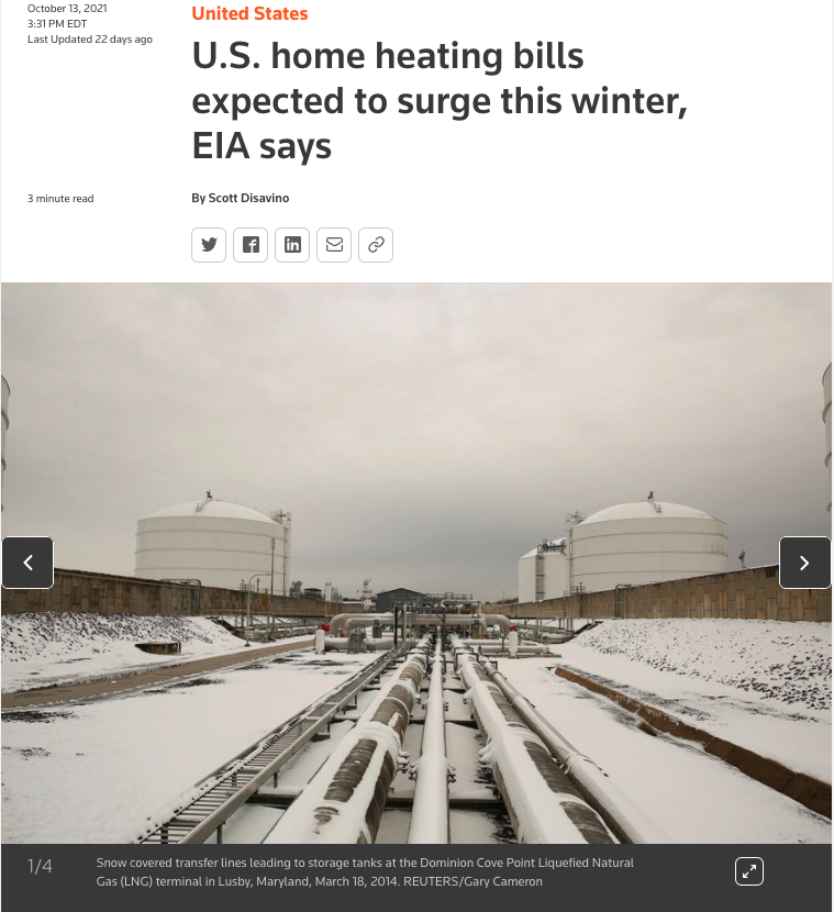 Are you ready for this?

Reuters - "U.S. consumers will spend more to heat their homes this winter than last year due to surging energy price..."

Hibersense battery operated HVAC control devices can save you $ whether you own or rent.

ow.ly/3YFo50GGlLu