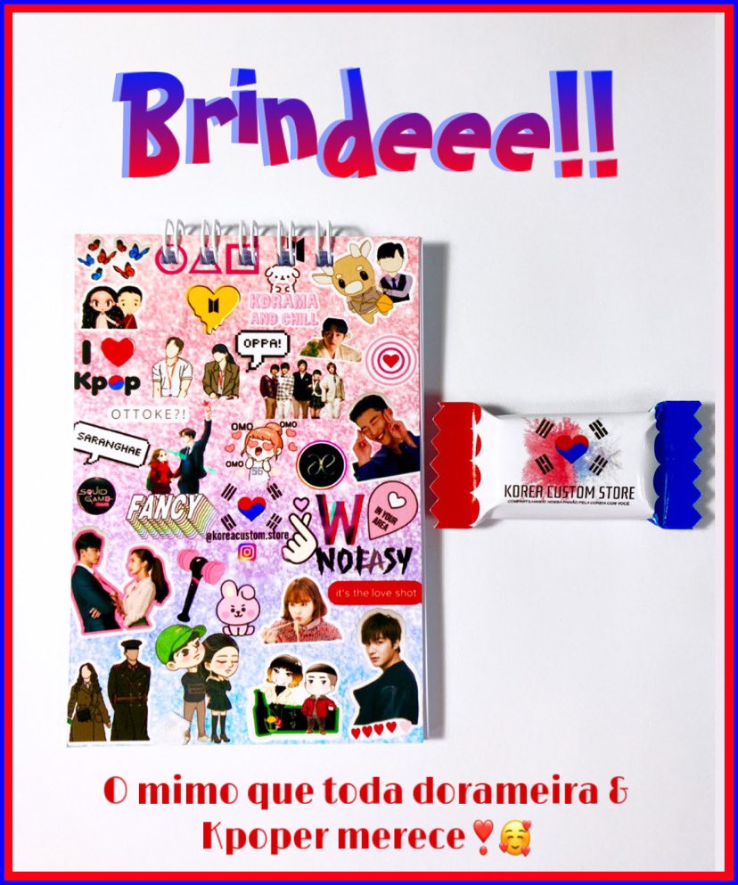 KoreaCustom's tweet photo. Comprou? Levou este lindo brinde🥰 https://t.co/podTx8a7Ld