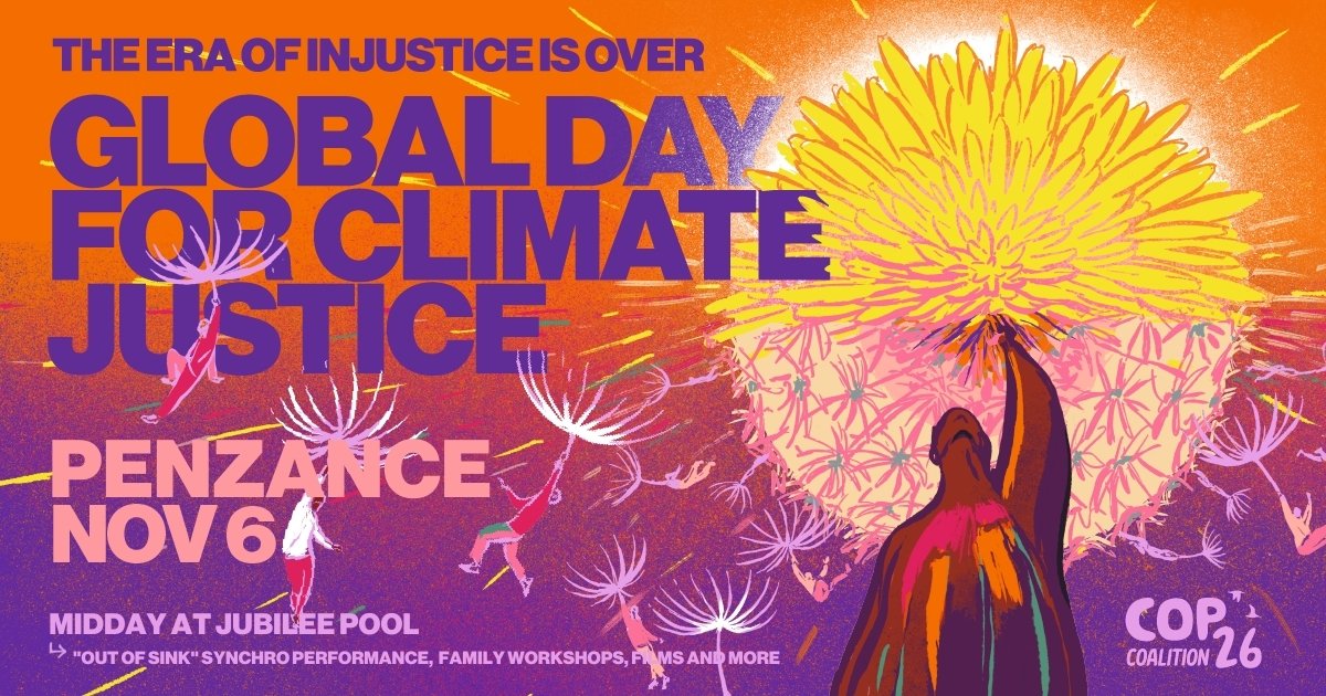 Seasoulblessing's tweet photo. Only 2 days to go until we have to perform a synchro routine in public - eek! Come join us - "Out of Sink" - for the #GlobalDayforClimateJustice at Jubilee Pool, midday on Sat 6 November for Tides Reach 2050 https://t.co/lywAZM1Ecd