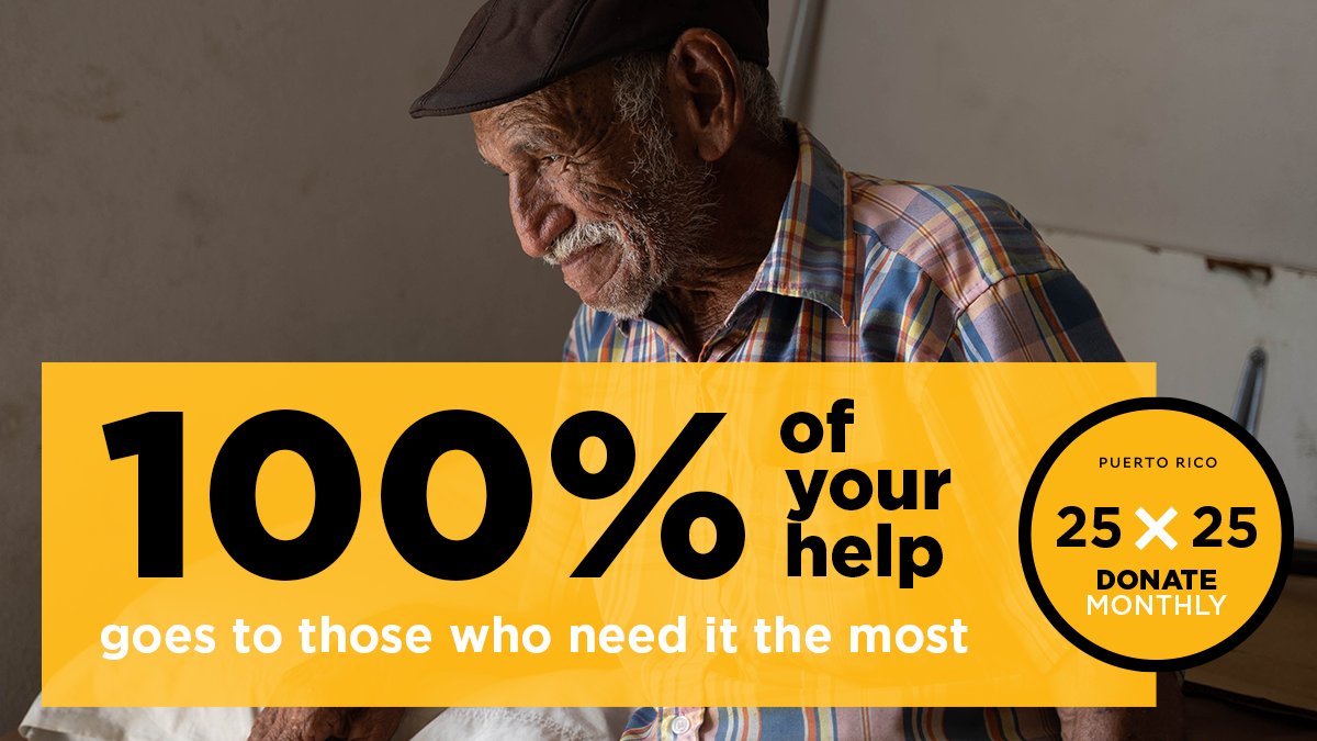 PRxPRorg's tweet photo. 100% of your donation goes directly to help the elders in Puerto Rico. A monthly donation of $25 will provide 25 lb of fresh, local produce and support Puerto Rico's circular economy. Visit our page and #donate. https://t.co/AIzG30p1H5 #25x25 #PRxPR https://t.co/ko0vDtwfmM