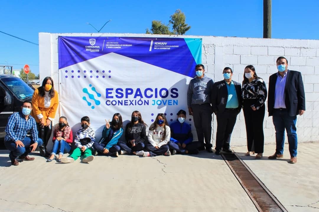 JuventudChih's tweet photo. El Gobierno del Estado de Chihuahua, a través del Instituto Chihuahuense de la Juventud, reinauguró las instalaciones del programa “Espacios Conexión Joven” en la ciudad de Camargo esta mañana, como parte de la atención que se brinda a las juventudes. https://t.co/wDMzwTMCcH