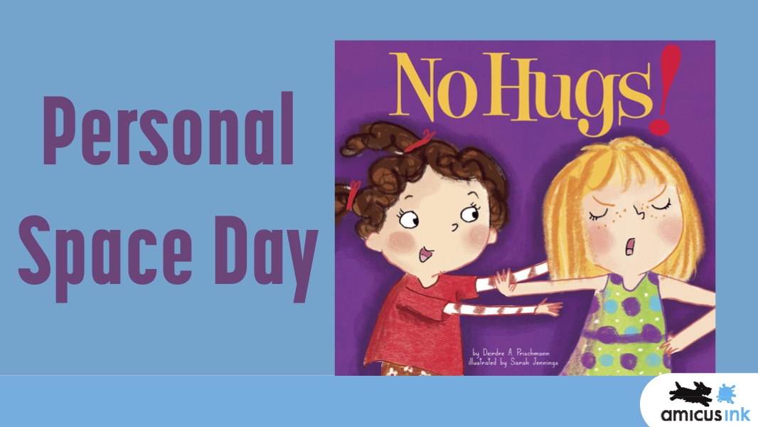 amicuspub's tweet photo. Understanding personal space is more important than ever. No Hugs! is great for talking with young children about feelings, consent, and body autonomy.

#PersonalSpaceDay
#childrensbooks
#kidlit 
#AmicusPublishing
#AmicusInk https://t.co/Do7uZYy1Tv