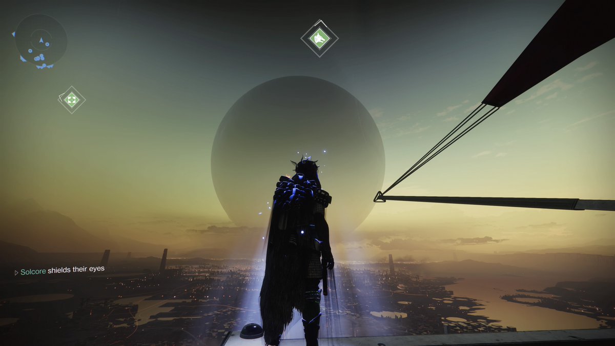 Kalki_Maitreya's tweet photo. "Keep Your Head up, that's where the Infinite lies." "Eyes Up, Guardian." #PS5Share, #Destiny2, #SolCore https://t.co/tiJOY7aZoA