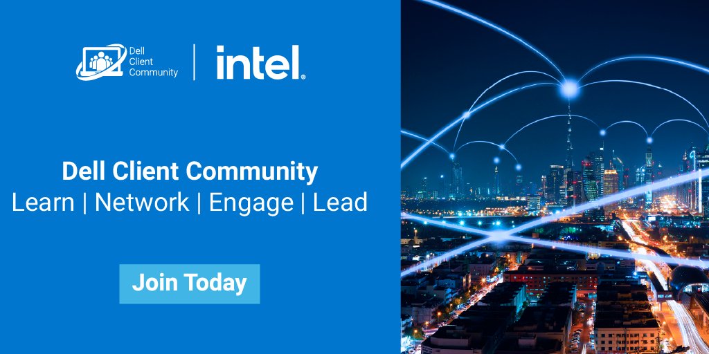 Did you know there is a community of Dell enthusiasts just like you? Your FREE Dell Client Community membership is waiting! Enjoy events, product testing, networking and more! bit.ly/Dccregister  #iwork4dell