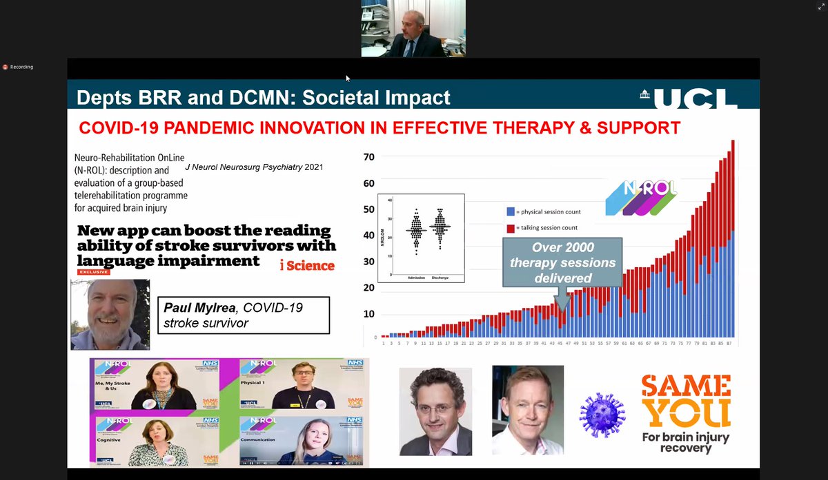Nick Ward (@dr_nickward) on Twitter photo Here's <a href="/NROL_QS/">NeuroRehabilitation OnLine @ Queen Square</a> getting a shout out from <a href="/UCLIoN/">UCL Queen Square Institute of Neurology</a> Director <a href="/MikeHanna18/">Prof Michael Hanna</a> at the Annual Address! An example of a highly innovative clinical response to Covid-19 <a href="/alexander_leff/">Alexander Leff</a> <a href="/kawrightkelly/">Kate Kelly</a> <a href="/BBeare123/">Ben Beare</a> <a href="/CathDoogan/">Catherine Doogan</a> <a href="/NicolaJCraven/">nicola craven</a> <a href="/MylreaPR/">Paul Mylrea</a> @SameYouOrg Here's <a href="/NROL_QS/">NeuroRehabilitation OnLine @ Queen Square</a> getting a shout out from <a href="/UCLIoN/">UCL Queen Square Institute of Neurology</a> Director <a href="/MikeHanna18/">Prof Michael Hanna</a> at the Annual Address! An example of a highly innovative clinical response to Covid-19 <a href="/alexander_leff/">Alexander Leff</a> <a href="/kawrightkelly/">Kate Kelly</a> <a href="/BBeare123/">Ben Beare</a> <a href="/CathDoogan/">Catherine Doogan</a> <a href="/NicolaJCraven/">nicola craven</a> <a href="/MylreaPR/">Paul Mylrea</a> @SameYouOrg
