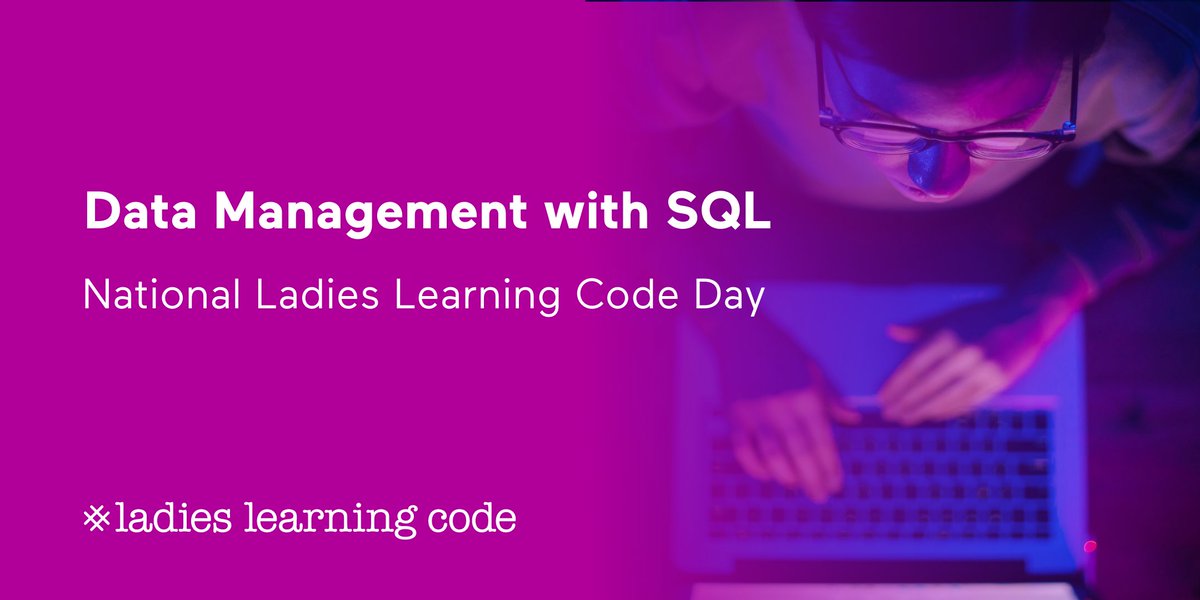 learningcode's tweet photo. Did you hear? We’re running our popular #llcCodeDay workshops again next week! Sign up for our “SQL Data Management and Tracking” experience and take your career to a new level. For more details visit: https://t.co/t0ml9vgXSU https://t.co/nXCjrierVg