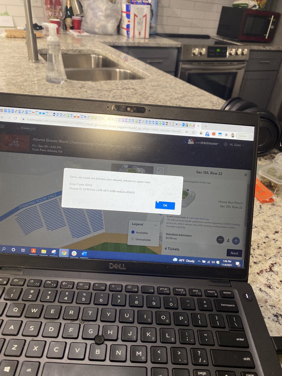 ImMrCrunk's tweet photo. @TMFanSupport I am extremely upset. I tried multiple times and attempted since 10am and I miss out because your system. https://t.co/5hW9VdqHbO