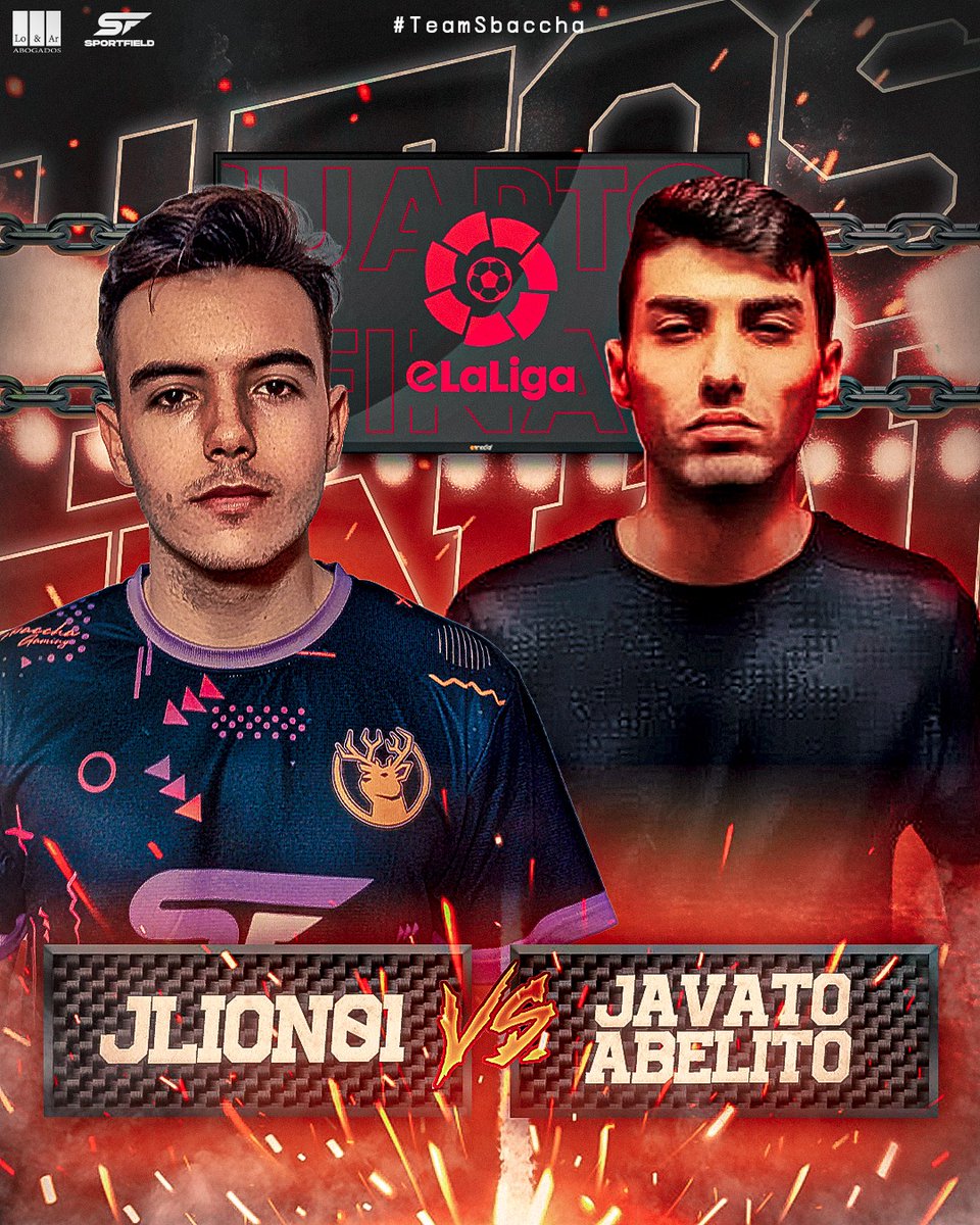 🙌 VAMOS JLION01 LOLOLOoOOOOOOOOOOOoOOO

🏟️ CUARTOS de FINAL del Draft 3 de la @esportslaliga 

🦌 HOY a las 20:00 en TWITCH

twitch.tv/sbacchagaming_