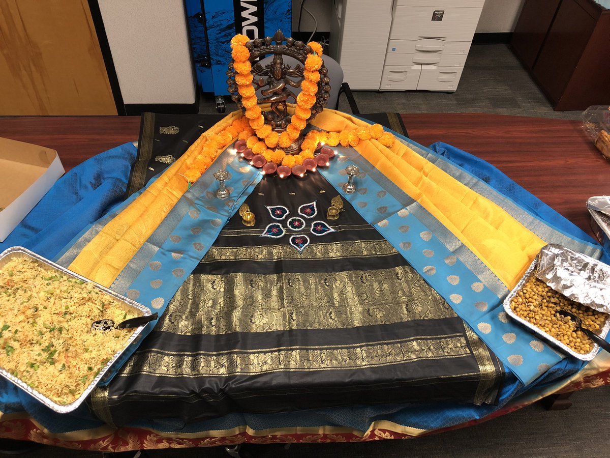 CreekViewElem's tweet photo. Happy Diwali from our family to yours. We got some very nice treats to experience the Diwali tradition! @CVESPrincipal @MartieJones3 https://t.co/uiruwOPU15