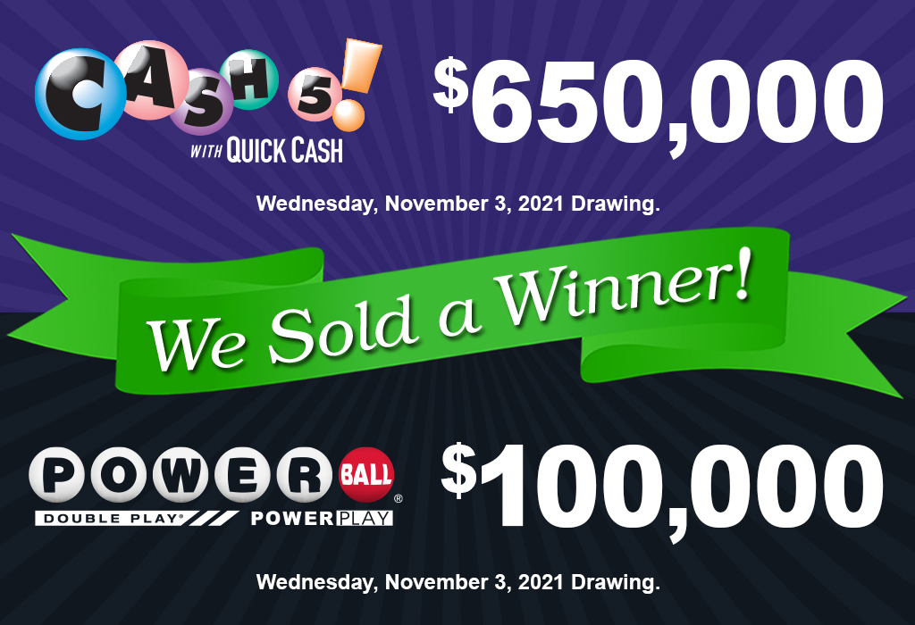 A Cash 5 with Quick Cash jackpot-winning ticket worth $650K was sold in Philly! Plus, a $100K Powerball with Power Play ticket was sold in Zion Grove, Schuylkill County! Congrats to our winners! https://t.co/gUbnsHIX6t #PALottery #Cash5QuickCash #Powerball #PALotteryWinners https://t.co/IrgiXMnYEW