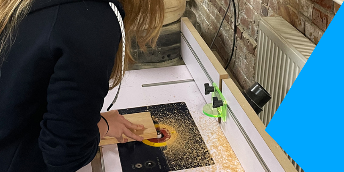 Shapr3D's tweet image. Our newest Product Manager Réka Schmidmajer has just tried her hand at #3Dmodeling and #woodworking for the first time. After modeling the iPad stand in #Shapr3D, she used a #CNCmachine to cut the design out. By the end, she got quite obsessed with the app 🤩