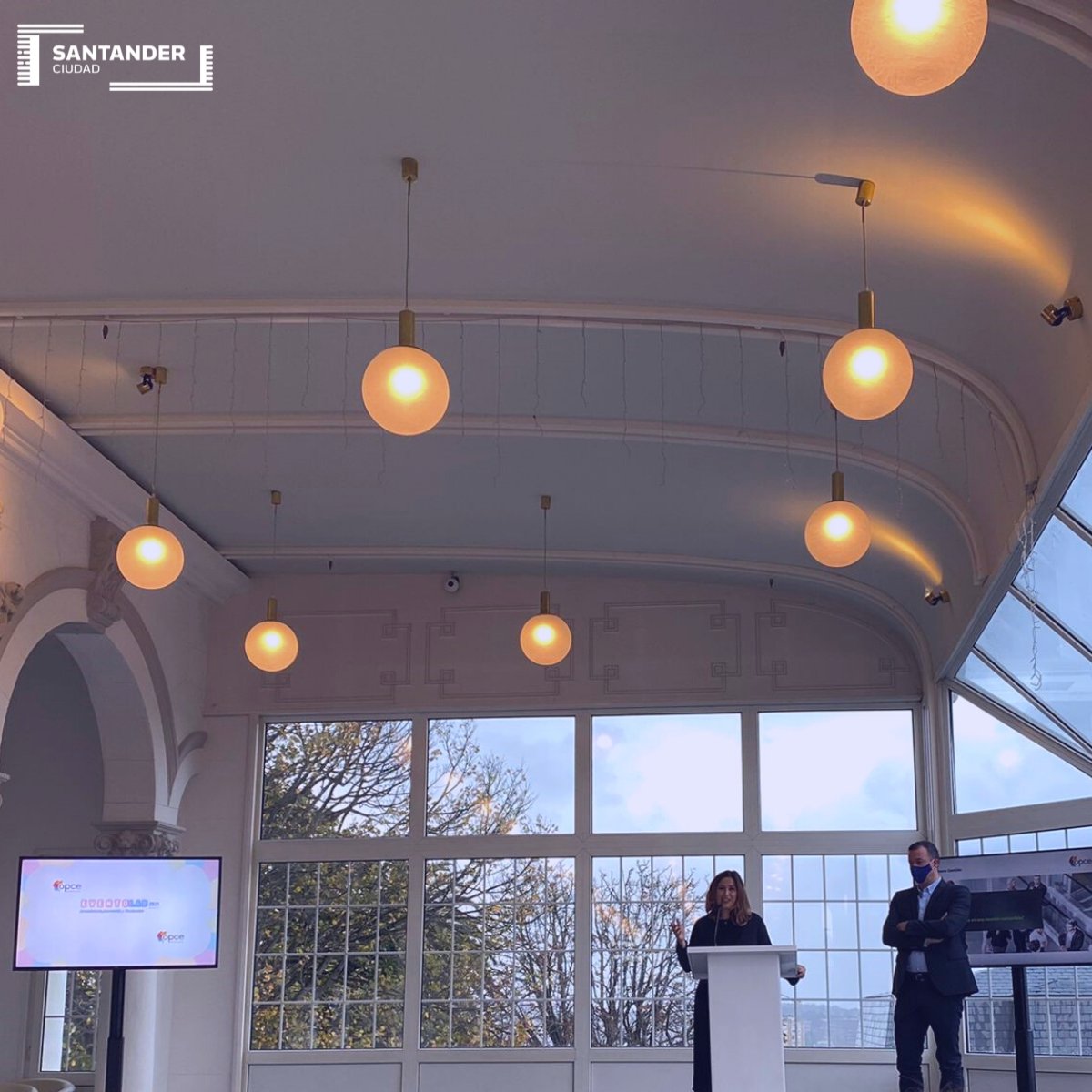BureauSantander's tweet photo. Hoy hemos participado en #EVENTOLAB una jornada formativa, organizado por @OPCCantabria donde se ha hablado sobre #sostenibilidad #incentivos y nuevas iniciativas empresariales de producción audiovisual que están desarrollándose en la ciudad. https://t.co/sEJKTGA7iz