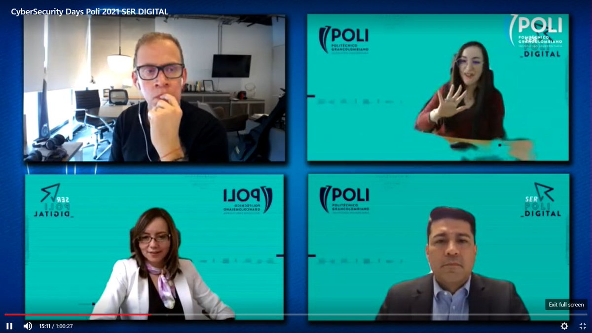 CarolinaGTC's tweet image. En el foro #SerDigital del @Poligran, con Cynthia Sánchez @MSFTColombia y  Diego Ibagón @ML_Colombia concluimos que lo más importante es tener un propósito en la vida y desarrollar competencias para ser mejores personas y ayudar a otros.#SerDigital es solo un medio para #SerFeliz