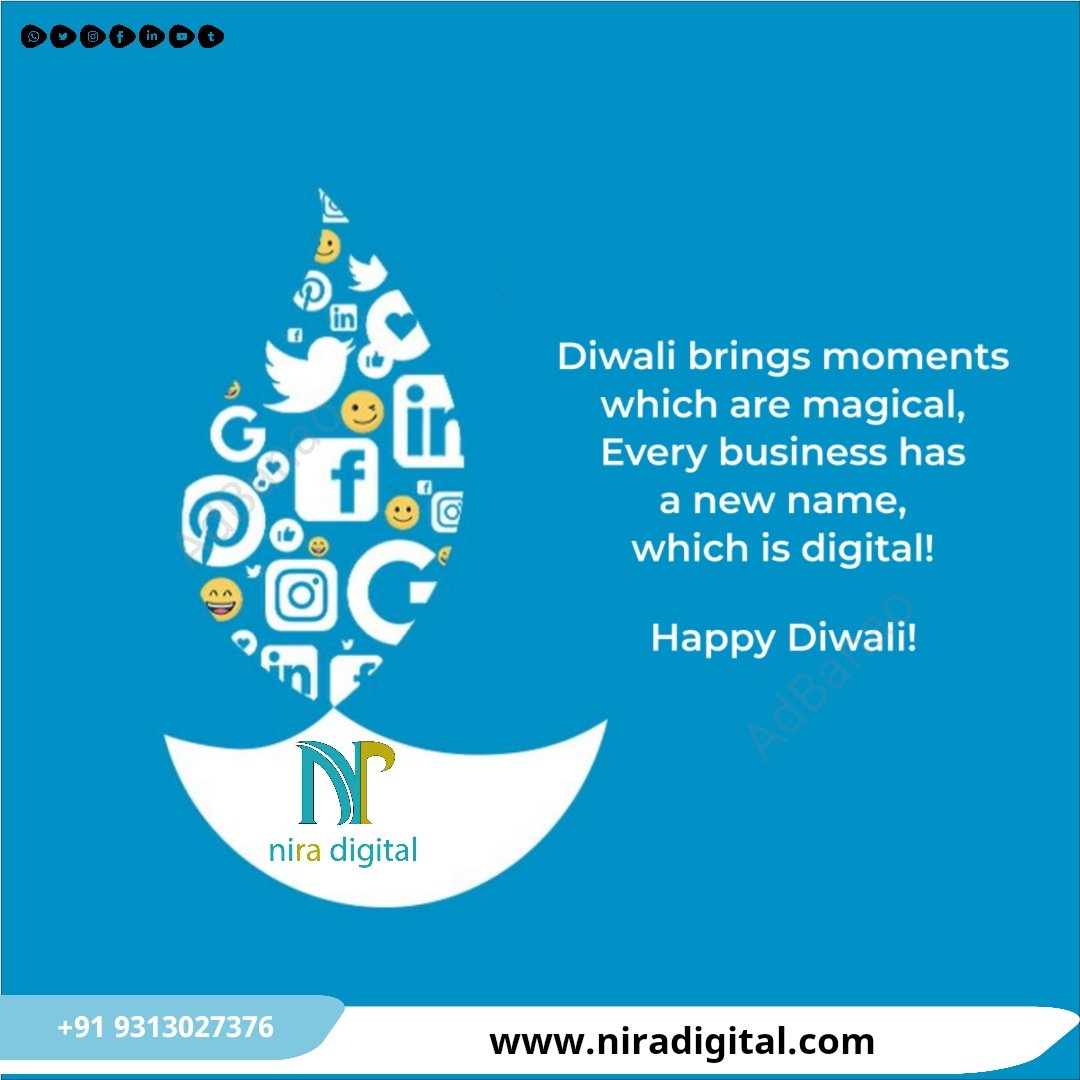 niradigital's tweet photo. #happydiwali2021 #HappyDiwali #niradigital 

Happy Diwali to All https://t.co/cQV921pHem