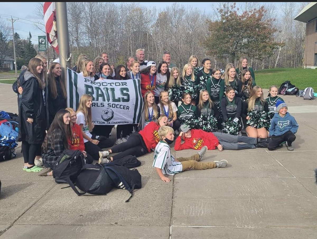 Congrats to Girls and Boys Soccer on your seasons and having today declared Soccer Day in the city of Proctor! <a href="/SoccerProctor/">Proctor Soccer Amy</a>