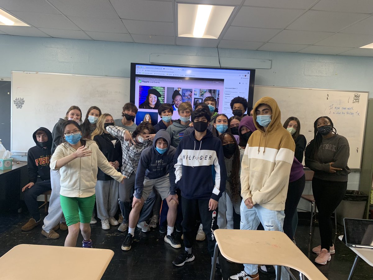letsmosiealong's tweet photo. @Flipgrid @TheAmandaGorman https://t.co/3TOE70NyBp