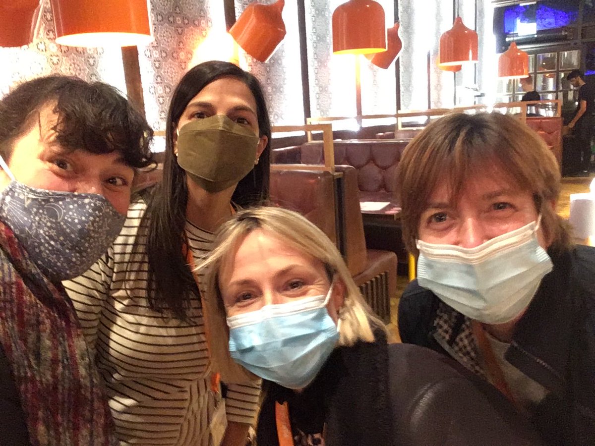 JenGreenMusic's tweet photo. Iconic tech moments no.143: Music department Nando’s trip! @FantasticallyGW @LBS09 #AudraCramer #MirandaCooper https://t.co/vuoKt7cC1g
