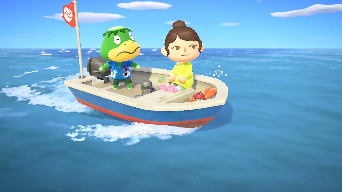 teafunny81's tweet photo. Sea breezeto fun.   #AnimalCrossing #ACNH #NintendoSwitch https://t.co/VR6jbENLiv