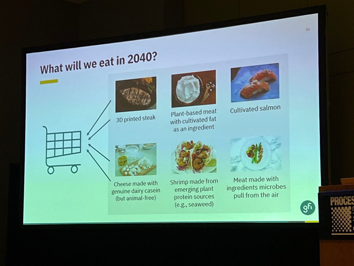 Terrific panel discussion @ProcessExpo with Lisa Keefe, Alt-Meats Magazine; Zak Weston, <a href="/GoodFoodInst/">The Good Food Institute</a>; Christie Legally, <a href="/RebellyousFoods/">Rebellyous</a>; &amp; Karsten Schellhaus, Reiser. They discussed the growth in plant-based proteins &amp; the adjustments equipment makers and producers are making.