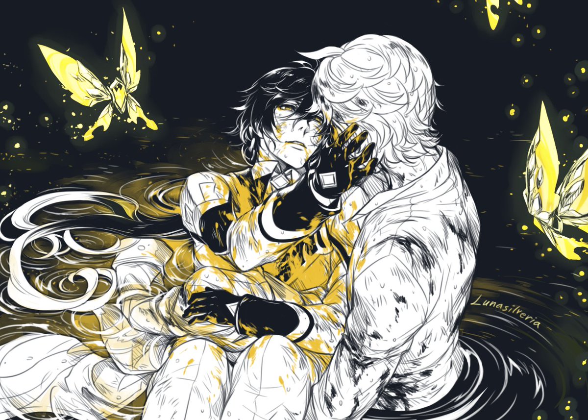 Lunasilveria29's tweet photo. [Golden Memories]

(still tw : blood haha) https://t.co/txdekyVNBL