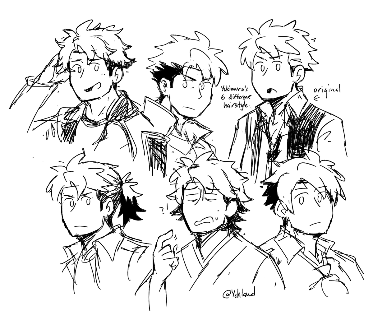 Suddenly craving some messy sketches at midnight with #fanservant 