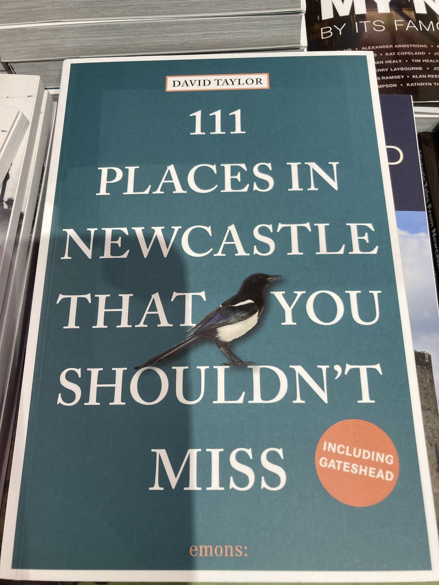 In a bookshop ….. no wonder Gateshead has an undeserved inferiority complex