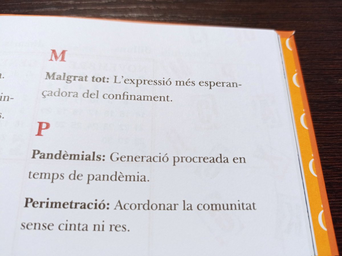 Per fer-vos goleta del que us espera a qui adquiriu l'agenda-quadern del Col·lectiu <a href="/Obertament/">Col·lectiuÖbertament</a>. Açò no és normal, és extraordinari! Ö 
Desembre m'ha guanyat el ❤️ <a href="/AVLoficial/">AVL</a>