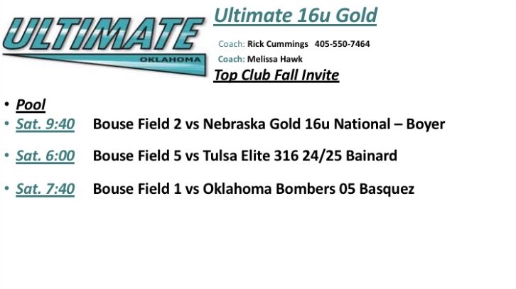 Layne Reh (@rehlayne) on Twitter photo Come check out Ultimate Softball in the Top Club invite at Bouse Sports Complex!
<a href="/coachcrawford3/">coachcrawford</a> <a href="/gclvsoftball/">Grayson Softball</a> <a href="/AggieSoftball/">Texas A&M Softball</a> @StriveSoftball <a href="/IHartFastpitch/">I❤️Fastpitch</a> <a href="/OCeaglesSB/">OC Softball</a> <a href="/GerryGlasco/">Gerry Glasco</a> <a href="/ShaleeRodriguez/">Shalee Rodriguez</a> <a href="/mcbrayer1mke/">Mike Mcbrayer</a> <a href="/GoShockersSB/">Wichita State Softball</a> <a href="/OSUcoachG/">Kenny Gajewski</a> <a href="/Coach_Jo_Evans/">Jo Evans</a> Come check out Ultimate Softball in the Top Club invite at Bouse Sports Complex!
<a href="/coachcrawford3/">coachcrawford</a> <a href="/gclvsoftball/">Grayson Softball</a> <a href="/AggieSoftball/">Texas A&M Softball</a> @StriveSoftball <a href="/IHartFastpitch/">I❤️Fastpitch</a> <a href="/OCeaglesSB/">OC Softball</a> <a href="/GerryGlasco/">Gerry Glasco</a> <a href="/ShaleeRodriguez/">Shalee Rodriguez</a> <a href="/mcbrayer1mke/">Mike Mcbrayer</a> <a href="/GoShockersSB/">Wichita State Softball</a> <a href="/OSUcoachG/">Kenny Gajewski</a> <a href="/Coach_Jo_Evans/">Jo Evans</a>