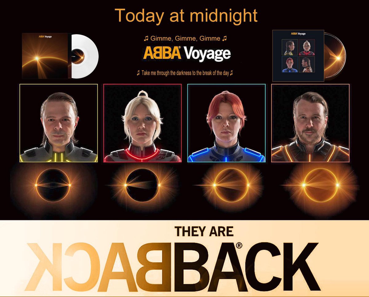 ABBAAlwaysFIRST's tweet photo. The excitement 😜😍💛
#ABBAVoyage #ABBA #abba #abbaalways https://t.co/yBSOfD6WVM