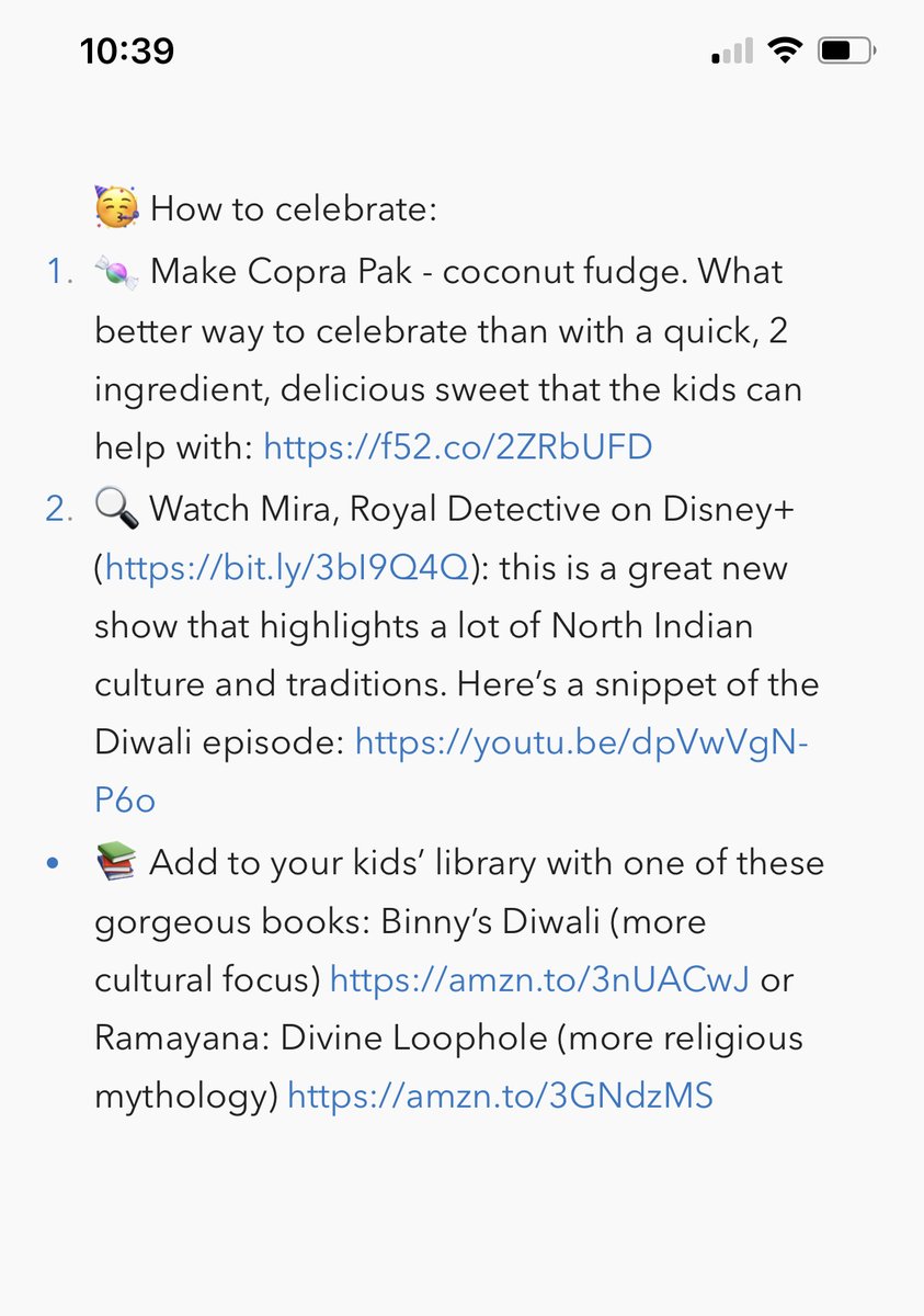 ✨Happy Diwali!✨

🪔 Here's your 101 to share with the kids - learning, play and fun.