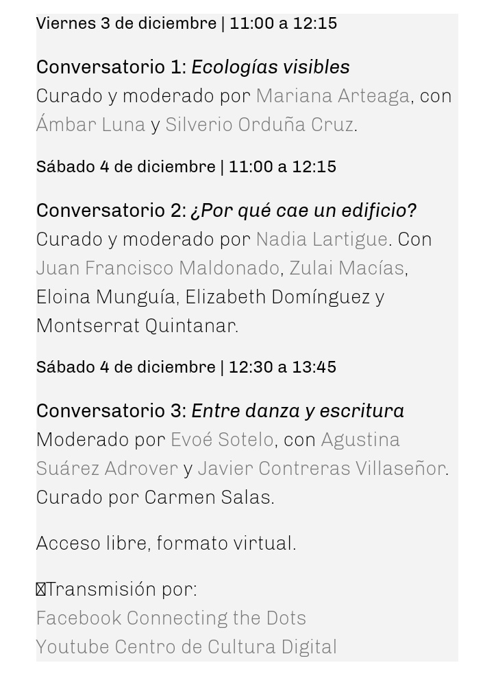 Puro amor en <a href="/ctdots_mx/">Connecting the Dots</a>. ❤️