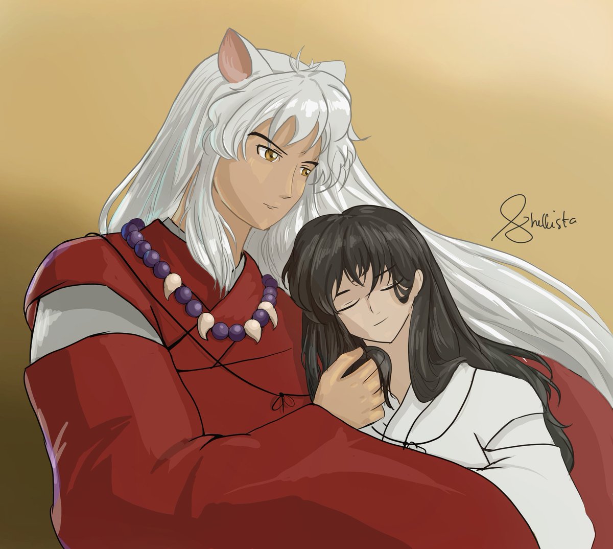 Shellista_'s tweet photo. Doodle them because i miss them 🥰

#inukag #inuyasha #kagome #anime https://t.co/zjclQrgEOr