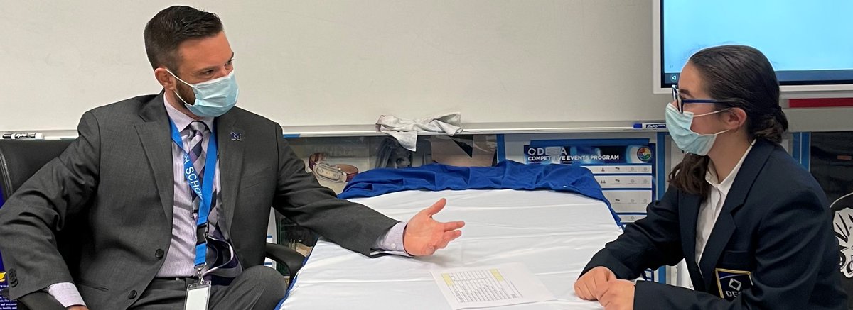 MiddletownDECA's tweet photo. Monday Mastery of the Interview #DECAstyle https://t.co/wDpvuLObOG
