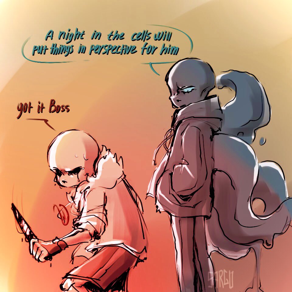 Dreamtale and nightmare sans in humans pt.2. Dream: brother, can you put  your tentacles down please. Nightmare: aww but we look so perfect! Do…