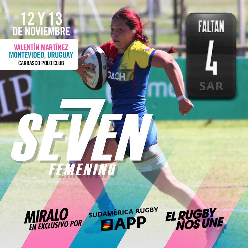 #SAR7s | ¡Faltan 4 días! 🔥

En 4 días comienza el Valentín Martínez 👏🏼 con 10 seleccionados top de la región🔝 y lo podés ver en vivo por la #App de SAR 📲

#ElRugbyNosUne