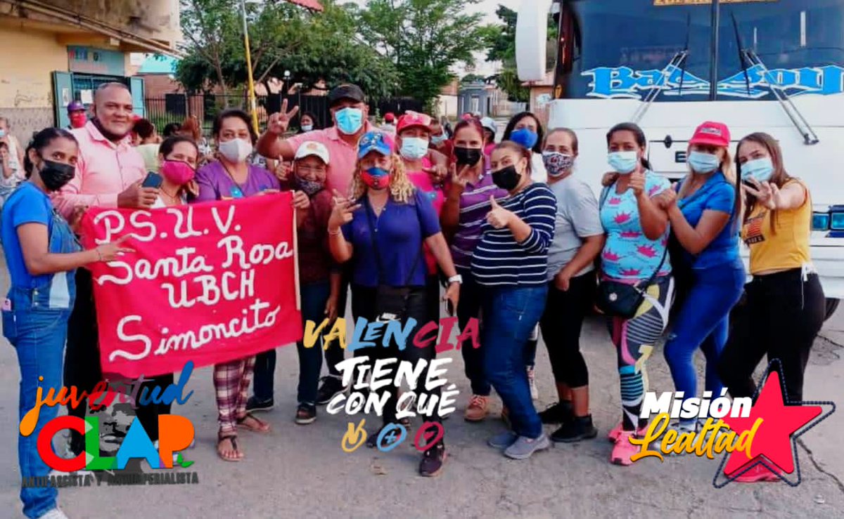 JCampesinaCbb's tweet photo. 🙋🏽‍♀️🙋🏾‍♂️ Juventud CLAP presente y activa en la parroquía Santa Rosa en el acompañamiento de la caminata con el candidato a la alcaldía julio Fuenmayor en el eje sur... Aquí nadie se rinde 👊🏻👊🏻✌🏻 https://t.co/kOGsSTJq1P