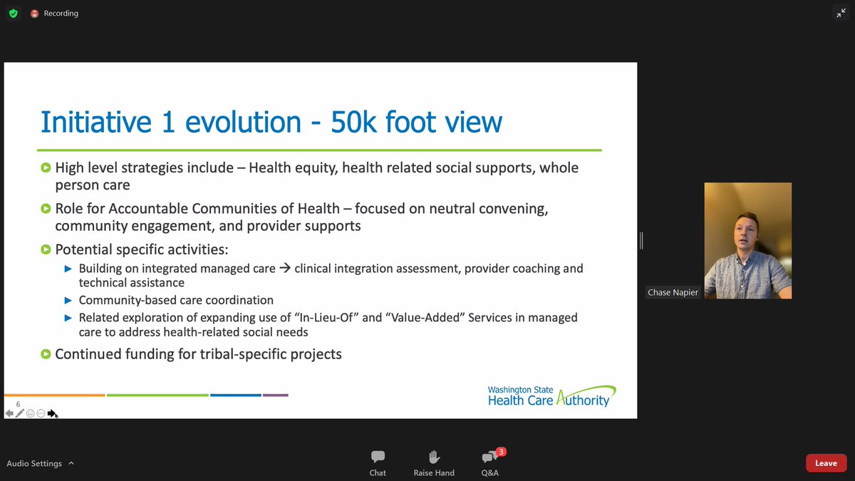 WA_Health_Care's tweet photo. @WA_Health_Care and @Washington_ACHs share thoughts and next steps for the Medicaid Transformation Project renewal. This includes a discussion of the evolution of ACHs and their efforts across WA State. Visit our website for more info: https://t.co/huDLzyWelF #ACHsAdvanceHealth https://t.co/cIy2ePX7iV