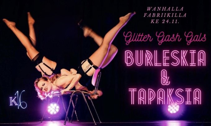 Ticket selling/ seat reservation has started! 🎉 ✨ Burleskia &amp; tapaksia Vantaan Wanha Fabriikki Wed 24<a href="/tag/burleski"class="tags"><span>#burleski</span></a><a href="/tag/burleskiasuomessa"class="tags"><span>#burleskiasuomessa</span></a>