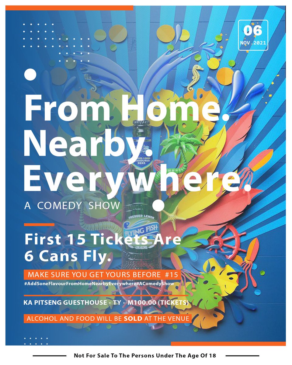 SkaftinLB's tweet photo. ๐จ๐จ๐จ๐จ๐จ๐จ๐จ๐จ๐จ๐จ
We had said that the 1st 15 people to purchase tickets are going to get @FlyingFishSA 6 PACK. Well that has changed. We thought that 15 out 100 isn't a fair number. So we have decided to #ADDSOMEFLAVOR and UP the number to 50tickets https://t.co/HtQtTfypXX