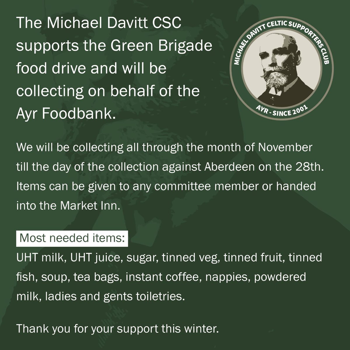 Michael Davitt CSC Ayr 2001 tweet media