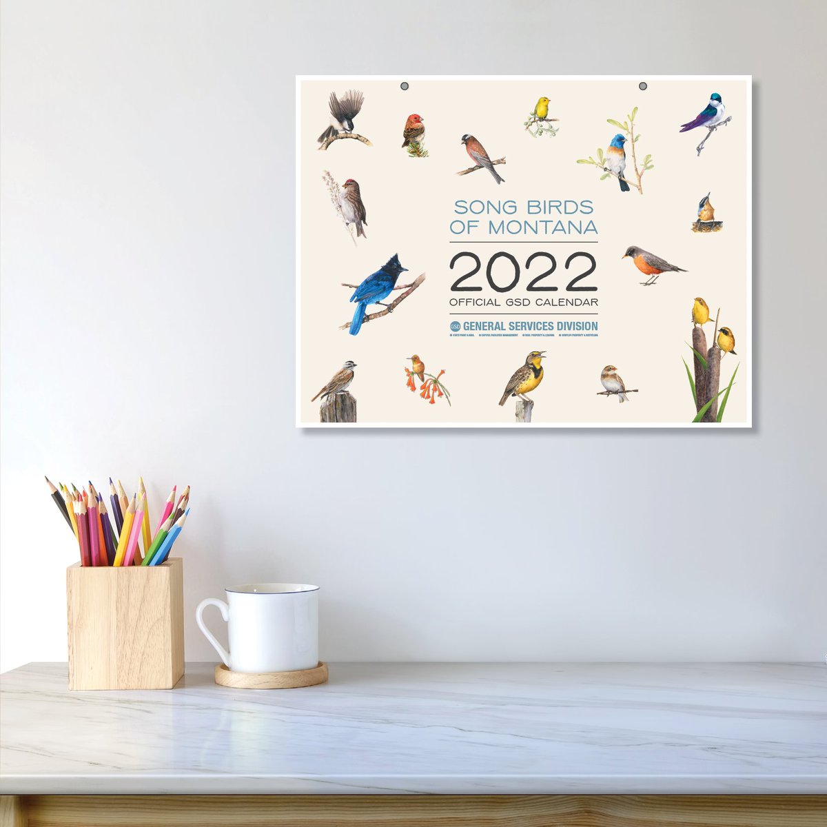 2022 calendars from GSD are now available! Check out bit.ly/3CQATqD for more details and to place your order today!