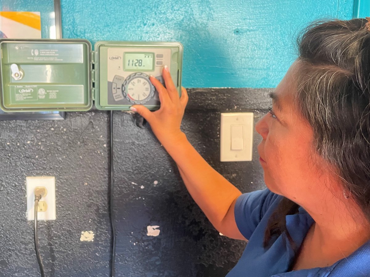 sjwaterco's tweet image. If you haven’t already, remember to adjust your irrigation timers for the wetter weather! With all this rain, you can turn it off completely!