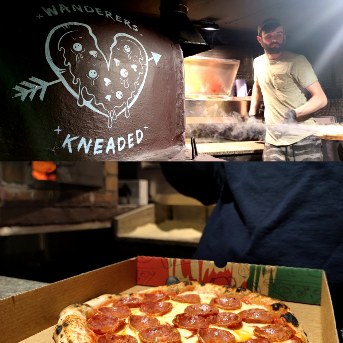 Tonight's <a href="/jetsvc/">Jets Volleyball Club</a> pre-coaching/training meal thanks to the lovely people <a href="/WanderersKnead/">Wanderers Kneaded</a> 

#Edinburgh
#pizza